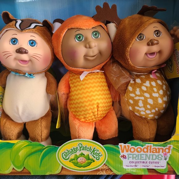 Cabbage Patch Kids Woodland friends 3 Pack - Picture 6 of 6